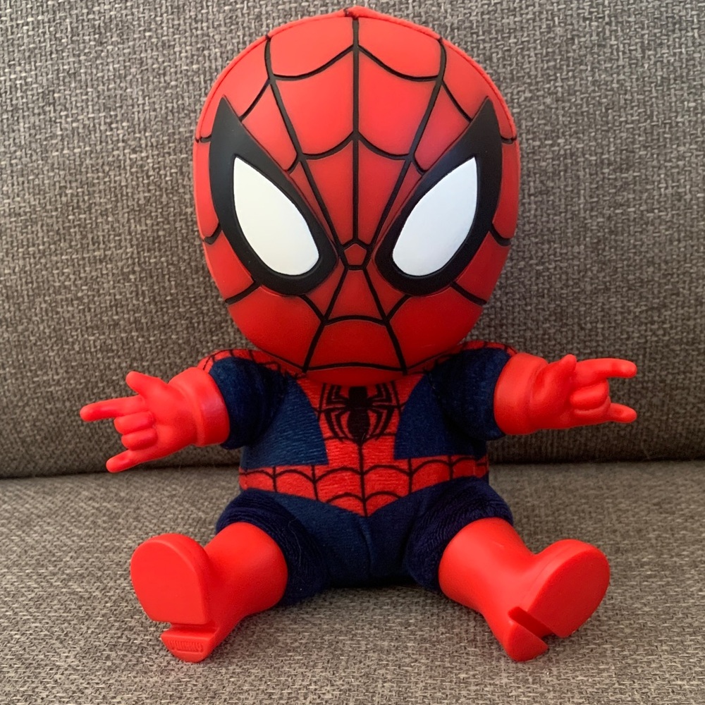 Marvel Kidrobot Spiderman Roto Phunny 8” Plush Action Figure